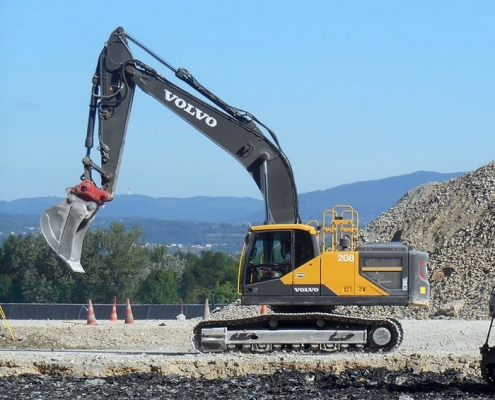 Pelles mécaniques 25 tonnes à chenilles